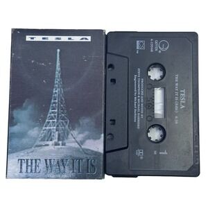 Tesla "The Way It Is" 1989 Cassette Tape Rock‎ Album